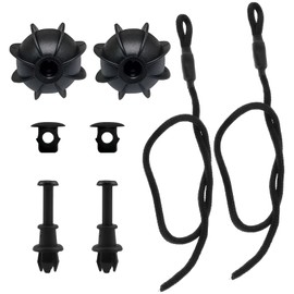 Pack of 2 Car Boot Retaining Strap Parcel Shelf Rear Shelf Strap Replacement for Golf 6 MK6, Car Universal Retaining Straps, Boot Cover Band Holder for VW Golf 6 5 4, MK6, MK5, GTI R20