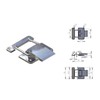 Priaora Spring Loaded Toggle Latch 2pcs Toggle Clamp Latch Hasp