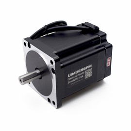 UIROBOT Closed Loop Stepper Motor with Pulse-Direction, Nema 34 Closed-Loop with Encoder, Driver and Controller for CNC Router, 3D Printer, Engraving Machine. 2-8A, 24-48VDC, 6.5N.m (UIM8696PM)