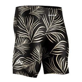 Onvous Men's Athletic Swimwear Jammer | Mens Jammer for Swimming | Size 28-38 Palm