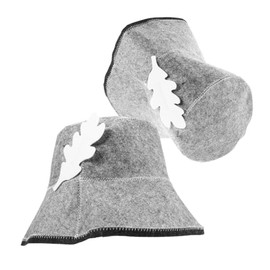 Baluue Gorros Sauna Portátiles Ducha Fieltro Ligeros Absorbentes