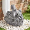 Euiroet Funny Octopus Sculpture Gutter Downspout Extender,Garden Statue Ornament,Decor Downspout
