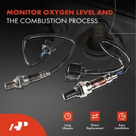 A-Premium O2 Oxygen Sensor Compatible with Jeep Grand Cherokee 2001-2004 & Dodge Ram 1500 2002, Durango 2001-2002, Dakota 2001, 4.7L, Upstream & Downstream, 4-PC Set