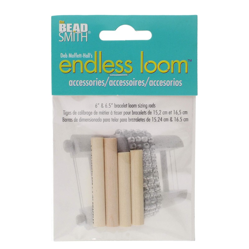 The Beadsmith Endless Loom Rod Set Accessory Pack by Deb