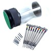 New 9 pcs Precision Watch Flat Blade Slotted Screwdriver Set