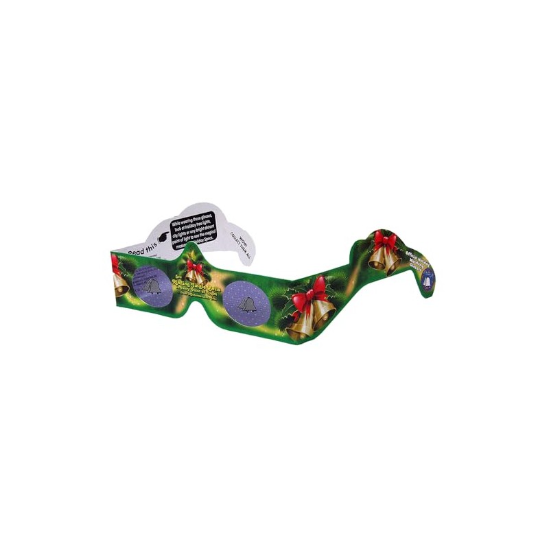 Holiday Eyes Christmas 3D Glasses New for 2024-5 Pair Variety