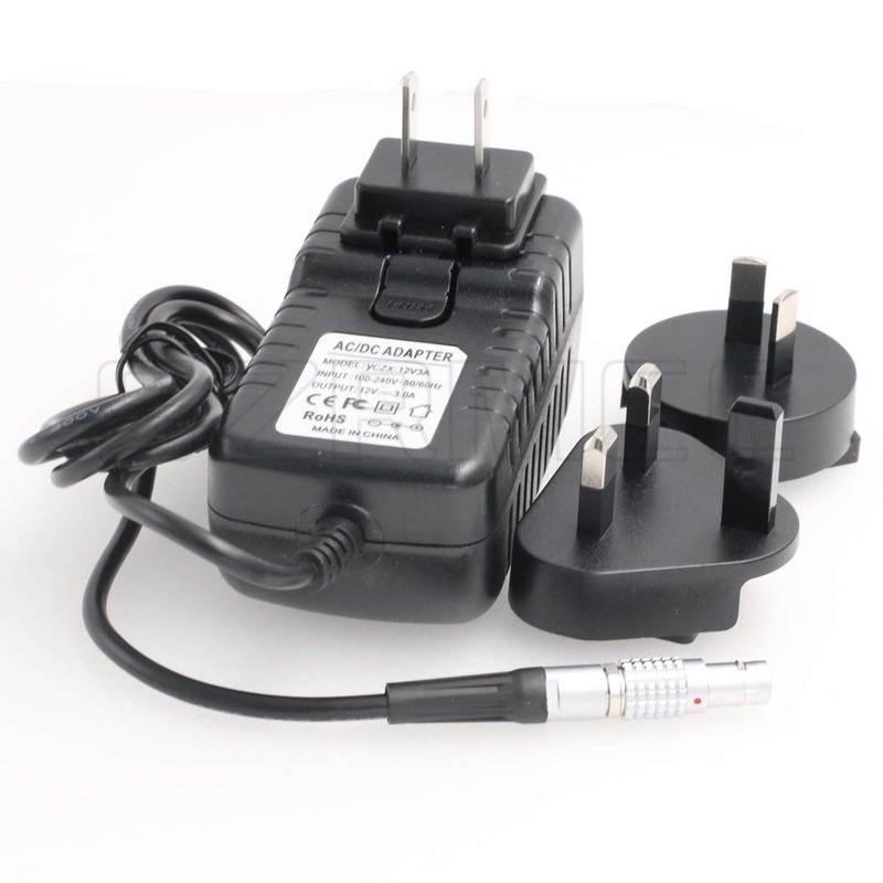 SZRMCC Straight 0B 2 Pin Male AC DC Power Adapter