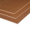 Custom Size 1/8 inch (3mm) 4'' X 6'' Hardboard Tempered