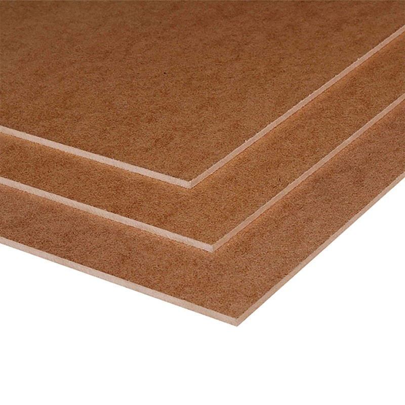 Custom Size 1/8 inch (3mm) 4'' X 6'' Hardboard Tempered