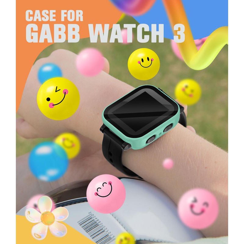 Seltureone 3 Pack Case Compatible with Gabb Watch 3/3e Screen