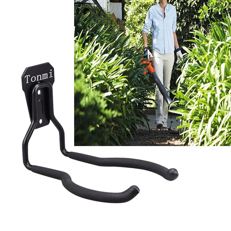 Tonmi Leaf Blower Hanger for Garage, Leaf Blower Hook for