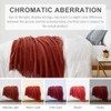 BOURINA Throw Blanket Textured Solid Soft Sofa Couch Cover Decorative
