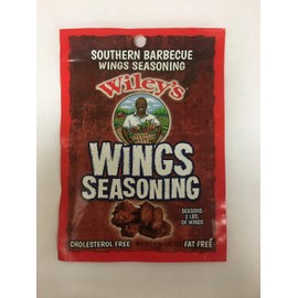Uncle Wiley's southern barbecue wings seasoning for 2-lbs of wings, 1-ounce packets (pack of 1)