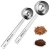 18/8 Stainless Steel Coffee Scoop, Doosu Food-Grade Extended Coffee Beans