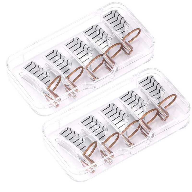 10Pcs Reusable Acrylic & UV Gel Nail Extension Tips &