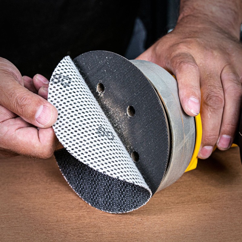 Trend Mesh 125mm Random Orbit 120 Grit Abrasive Sanding Disc,