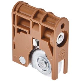 Best 728Y 0180-043 Two-Dimensional Adjustable Wheel, Y-Shaped, Brown