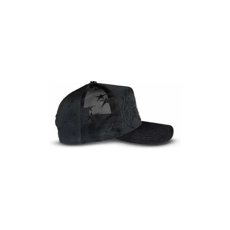 Gorra Gallo Gothic Diamonds Cincopunto7 Negro Ajustable Bordado
