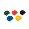 Lot Of 100 Key Cap Identifying Key Cover 5 Assorted Colours 20 Of Each