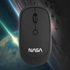 TECHZONE Mouse Edición NASA Inalámbrico 800-1600 dpi Ajustables 4 Botones