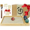 Artcome Jpanese Zen Garden Kit for Desk - Premium Mini