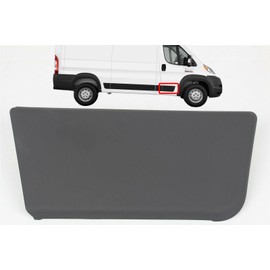 for Dodge RAM PROMASTER 2014-2018 1500 2500 3500 Front Door Trim MOLDING Cover Dark Gray (Right Passenger Side)