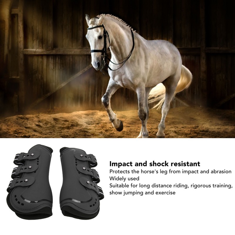 Horse Front Leg Boots Impact Resistance Shock Absorbing Breathable Horse