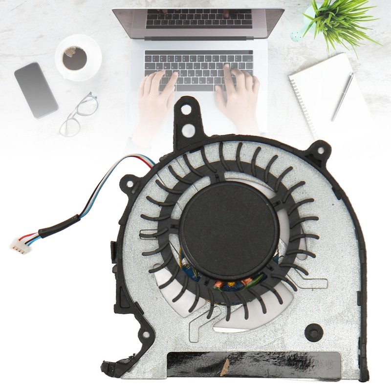 Laptop CPU Cooling Fan 4 Pin Replacement CPU Cooling Fan