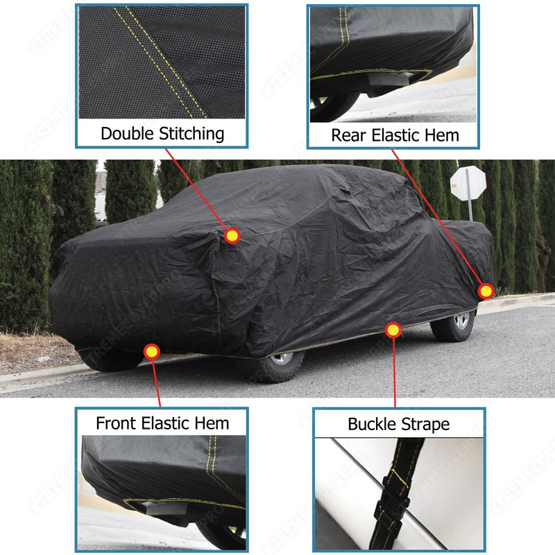 Car Cover fits 2019 2020 2021 Chevy Silverado 1500 Crew