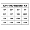 CEMYDEYO 320 Pieces 1206 SMD Resistor Assortment 10P-22UF Resistor Chip