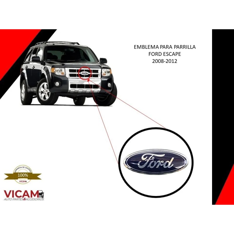 Emblema De Parrilla Ford Escape 2008-2012 (original Ford)