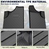 LDETXY Floor Mats for Can Am Defender 16-25, TPE Front
