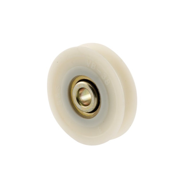 Slide-Co 13562 Nylon Ball Bearing Roller Replacement, 1-1/2 In. Diameter