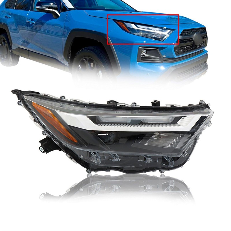 SEBLAFF Headlights Left Side Replacement for 2023 RAV4 811100R350