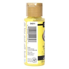 DecoArt Americana Acrylic Paint, 2-Ounce, Lemon Yellow