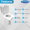 Mckanti Toilet Seat Covers Disposable - 60 Pack XL Flushable