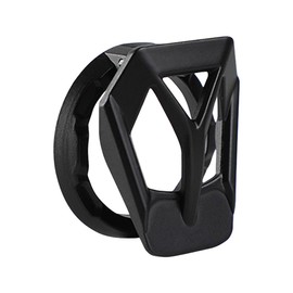 SMILFUY Engine Ignition Start Stop Push Button Cover, Zinc Alloy Car Power Control Trim, Universal Automotive Key Ignition Switch Protective Decoration Accessories (Black)