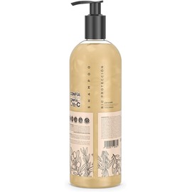 Shampoo Cre-C Bio Protección 1L Fortalece, Protege y Revitaliza el Cabello Fórmula Herbal Anticaída para Uso Diario