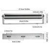 HOZEON Conveyor Rollers, 2 Pack 10 Inches Long Galvanized Steel