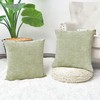 CaliTime Cushion Covers Pack of 2 Cozy Throw Pillow Covers