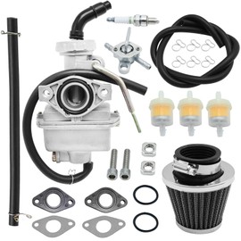 SYOWADA PZ20 Carburetor Replacement For 50cc 70cc 90cc 110cc 125cc Chinese Kids Atv 4 Wheeler Moped Quad Dirt Pit Bike Go Kart, Carb Replacement For Honda XR50R XR70 XR80 XR80R CRF70 Dirt Pit Bike