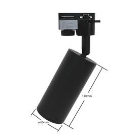 BlueLeon Ceiling Spotlight for Rail System BL-2WT, Black