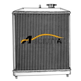 ASCIUTTA 3 Row Aluminum Radiator for Honda CIVIC D15 D16 EK EG INTEGRA/Acura Integra 1992-2000 Full Aluminum Radiators + Shroud fan 93 94 95 96 97 98 99 00