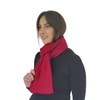 Mimi & Thomas Pure 100% Cashmere Woven Unisex Scarves (Garnet