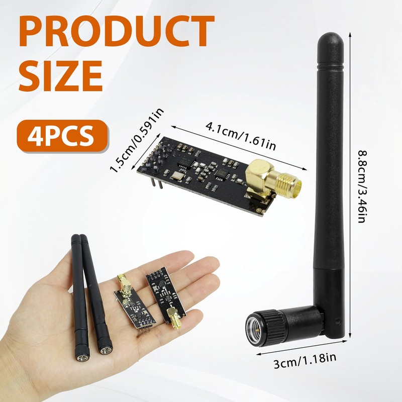 NRF24L01+ PA + LNA Wireless Transceiver RF Module, NRF24L01 +