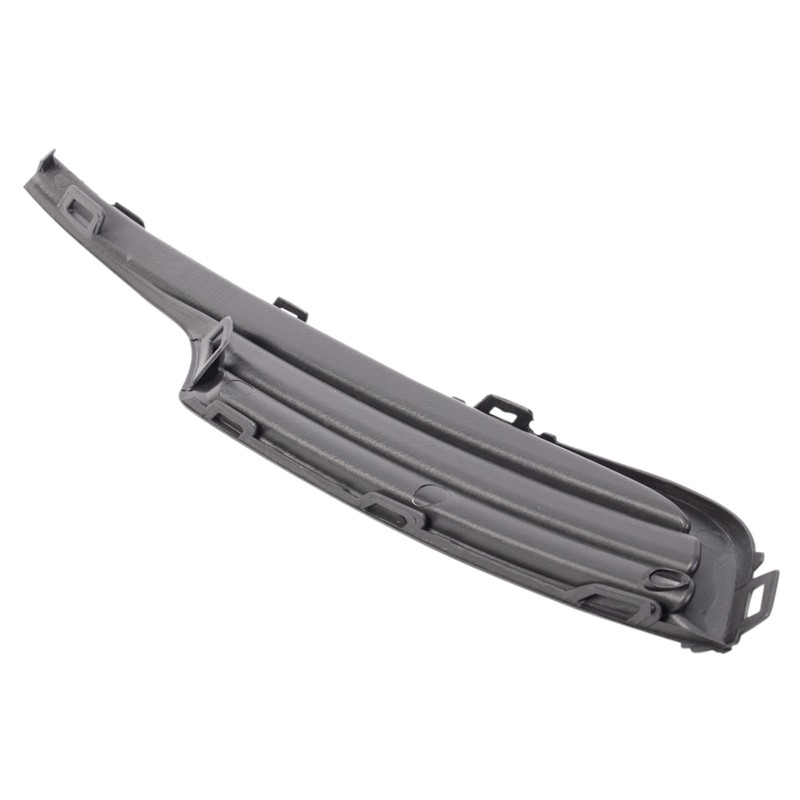 TRQ Front Left Fog Light Hole Cover Black Drivers Side
