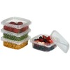 Clear Deli Food Storage Containers With Lids Tamper evident security