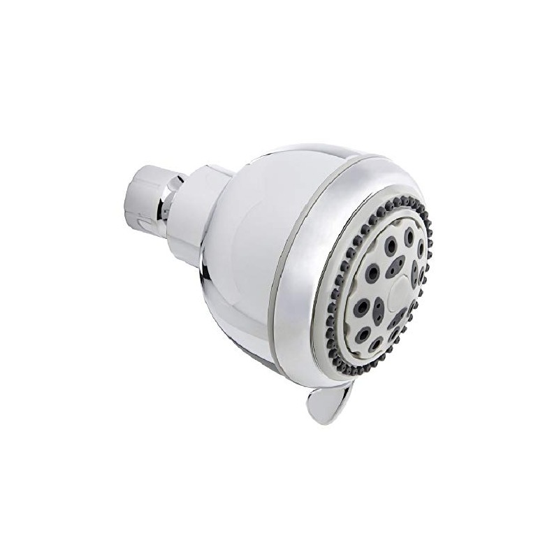 KEENEY K701CP Stylewise 5 Function Shower Head, 3.35", Polished Chrome