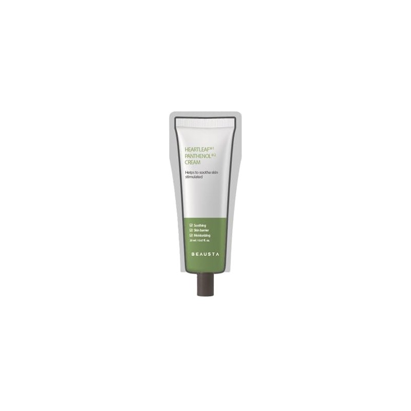 BEAUSTA Dual Formula Houttuous x Panthenol Cream (0.7 fl oz