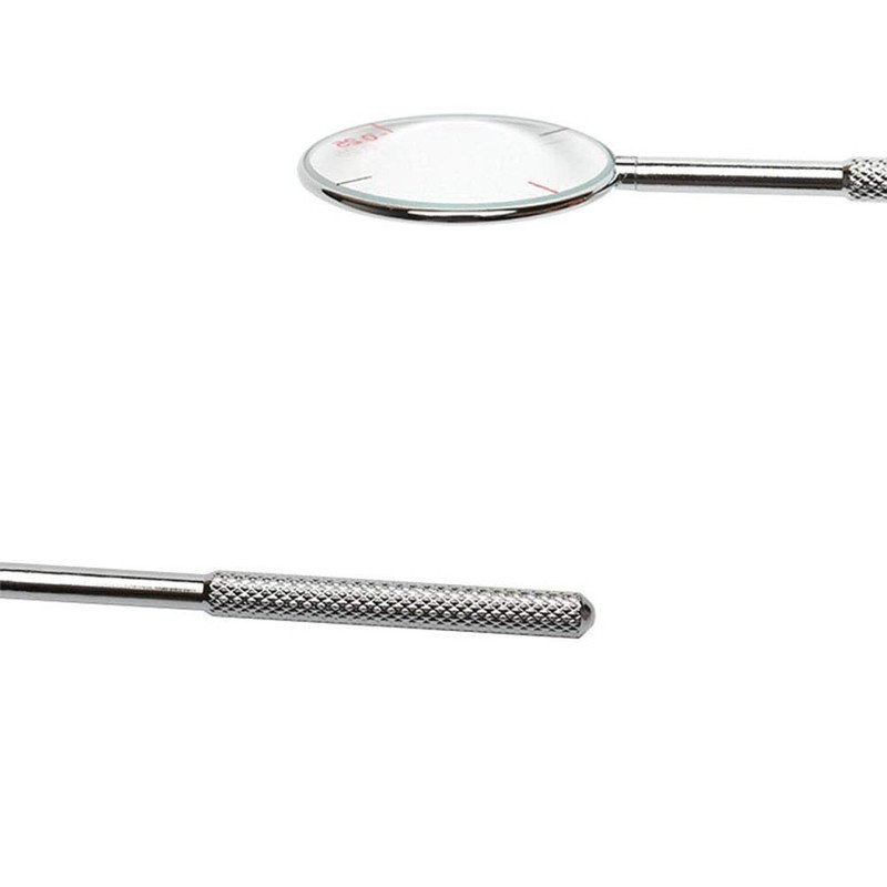 Artibetter 2pcs Round Optical Cross Cylinder Lens Tool Set diopters